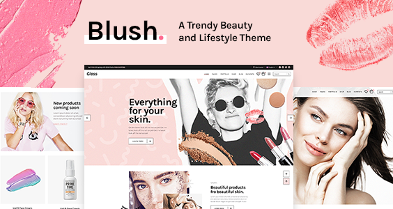 Blush - A Trendy Beauty and Lifestyle Theme