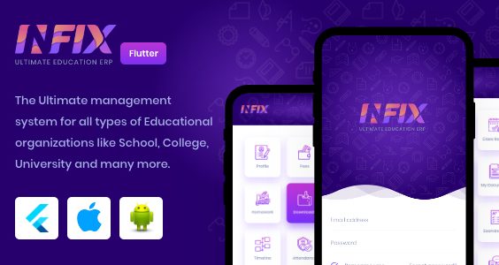 InfixEdu - Open Source Flutter for Android & iOS