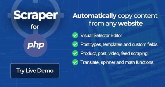 Scraper - Content Crawler PHP Edition