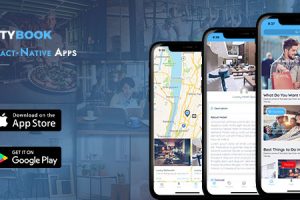 CityBook - Listing Directory React Native mobile app