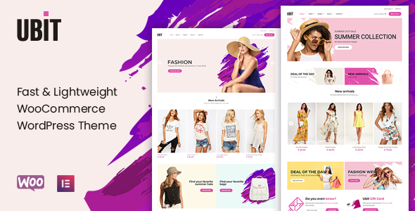 Ubit - Fashion Store WooCommerce Theme