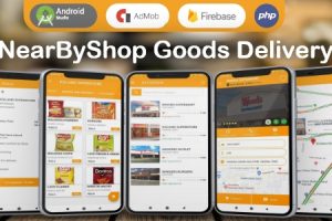 NearByShop- Customer can buy products from nearest store and get delivered in just 5 mins..