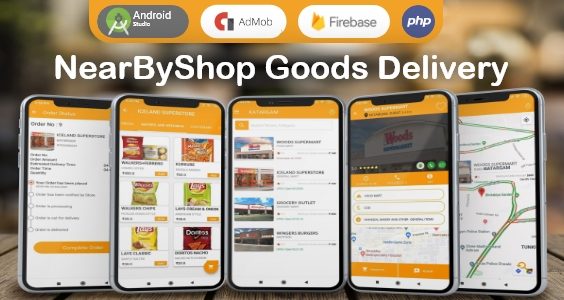 NearByShop- Customer can buy products from nearest store and get delivered in just 5 mins..