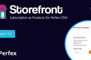 Subscription as Products for Perfex CRM