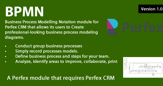 Business Process Modelling module for Perfex CRM