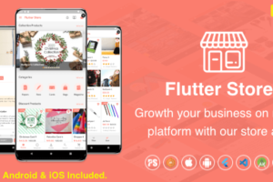 Flutter Store ( Ecommerce Mobile App for iOS & Android with same backend ) 1.5
