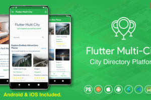 Flutter Multi City ( Directory, City Tour Guide, Business Directory, Travel Guide, Booking ) 1.0
