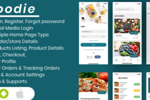Foodie - Flutter Grocery, Food, Pharmacy, Store Delivery Mobile App