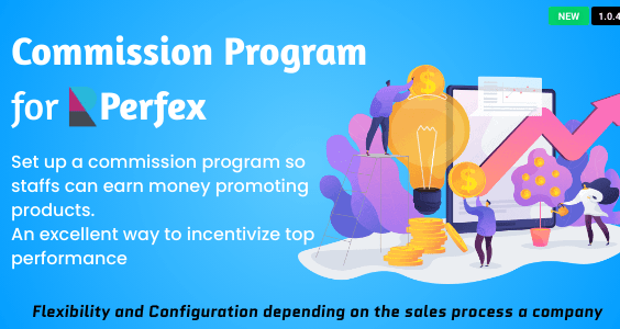Sales Commission Program for Perfex CRM