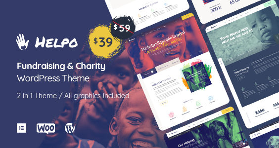 Helpo | Fundraising & Charity WordPress Theme