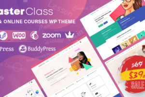 MasterClass - LMS & Education WordPress Theme