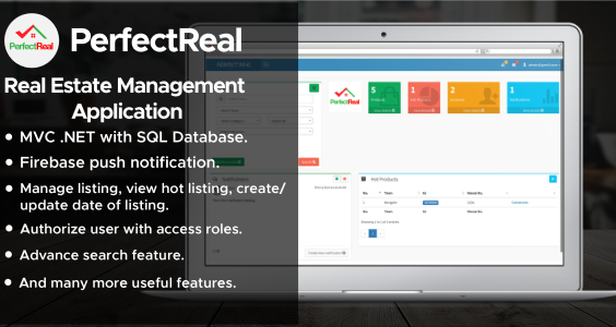 RealEstate Management Web Application .NET