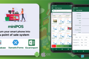miniPOS - Mobile point of sale Android + iOS applications