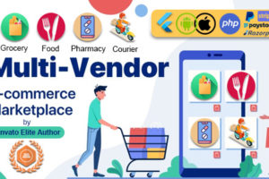 GoMarket | Food, Grocery, Pharmacy & Courier Delivery App | Multi-Vendor Marketplace