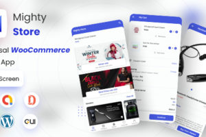 MightyStore - WooCommerce Universal Flutter App For E-commerce App