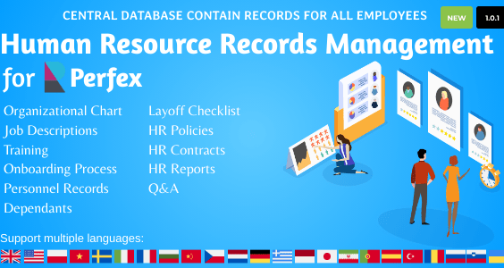 HR Records for Perfex CRM