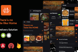 HomeChef - Multi Restaurant Food Delivery App | Ionic