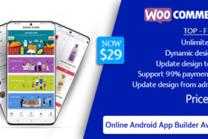 Quick Order ionic 5 mobile app for woocommerce with multivendor features