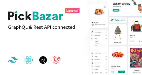 Pickbazar Laravel - React, Next, REST & GraphQL Ecommerce