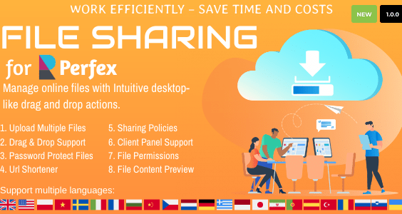 File Sharing for Perfex CRM