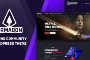 Armadon - Gaming Community WordPress Theme