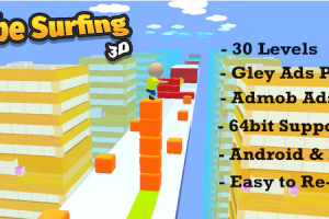 Cube Surfing 3d - Complete Unity Template