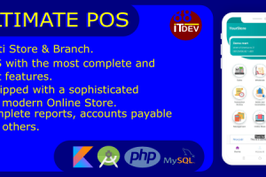 Ultimate Point Of Sales (POS) complete package, Android and Online Store with rest api php mysql
