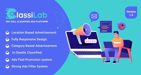 ClassiLab - Buy Sell Classified Ads Listing Platform