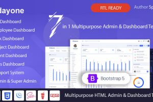 Dayone - Bootstrap 5 HRM, Employee & Project Admin Dashboard HTML Template