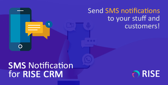 SMS Notification for RISE CRM