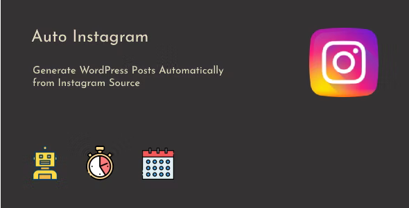 Instagram to WordPress Posts Plugin