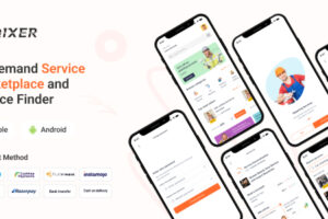 Qixer - Multi-Vendor On demand Service Marketplace and Service Finder Buyer Flutter App