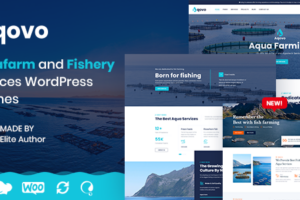 Aqovo - Aqua Farm & Fishery Services WordPress Theme