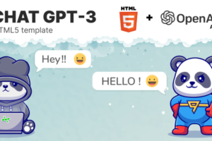Chat GPT-3 OpenAI HTML 5