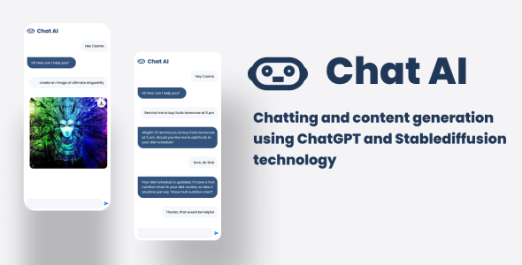 Chat Ai - Chat GPT and Stable Diffusion Ai Flutter App