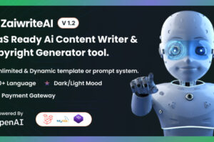 ZaiwriteAI - Ai Content Writer & Copyright Generator tool With SAAS.