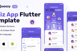 Queezy | Quiz App Flutter Template