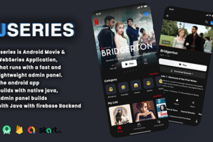 Jseries - Movie & Web Series With Firebase backend - Netflix Clone