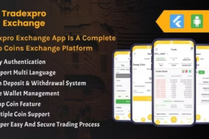 Tradexpro Exchange Crypto Buy Sell Mobile App