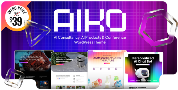 Aiko - AI consultancy WordPress Theme