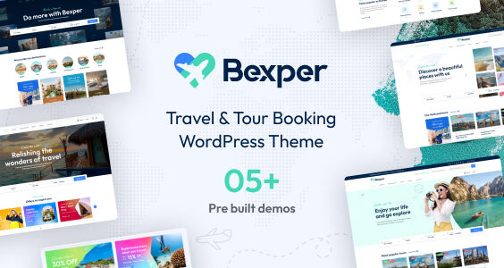 Bexper - Travel & Tour Booking WordPress Theme