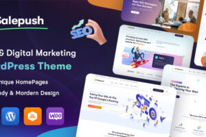 Salepush - SEO & Digital Marketing WordPress Theme